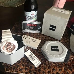 G-shock Casio women’s white watch